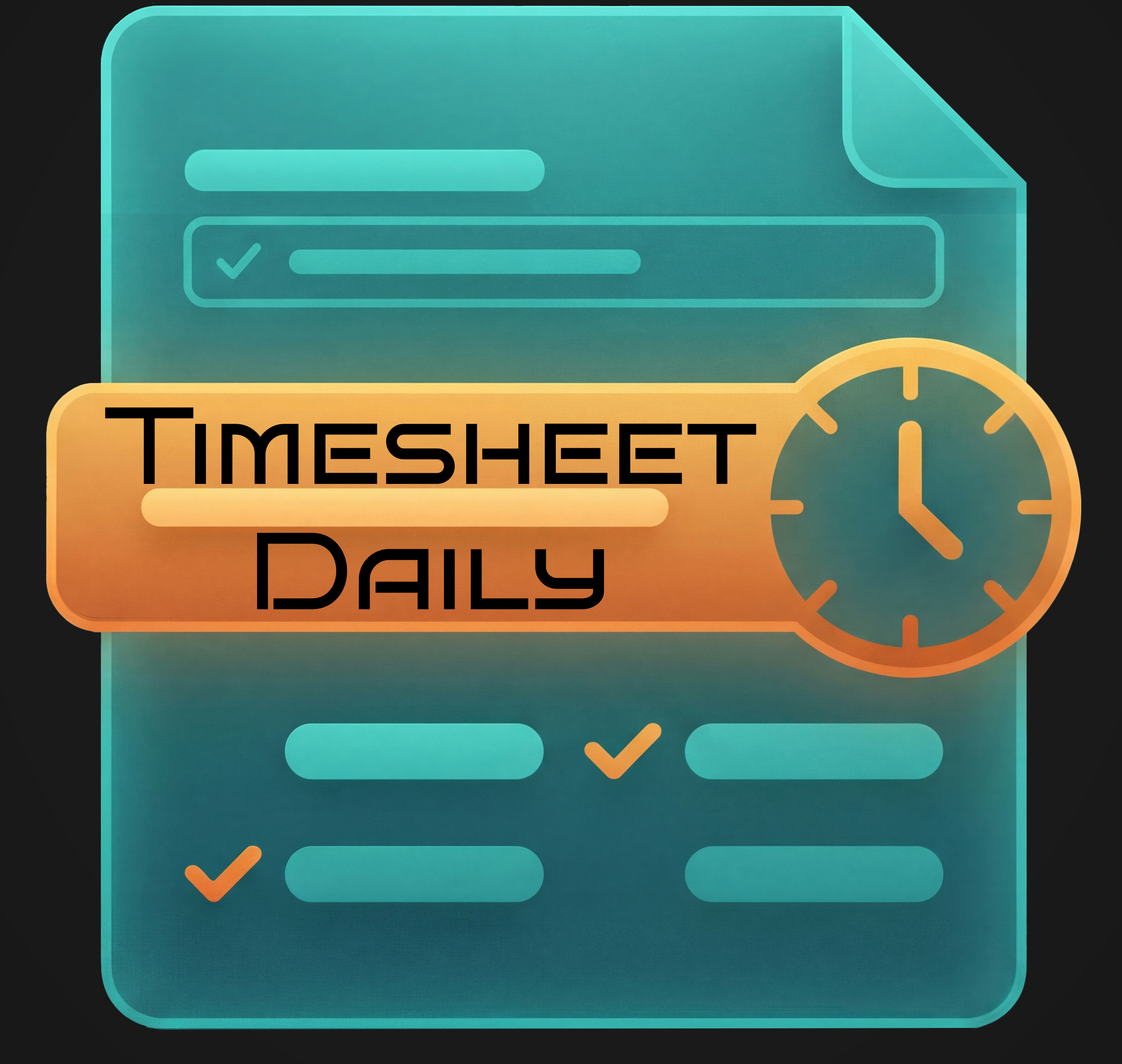 Timesheet Daily Logo